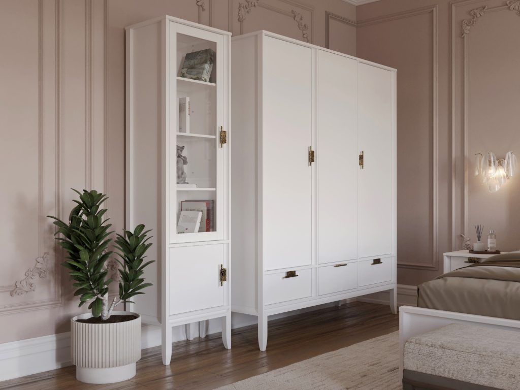 spalnya Bridge beliy lak classic 3